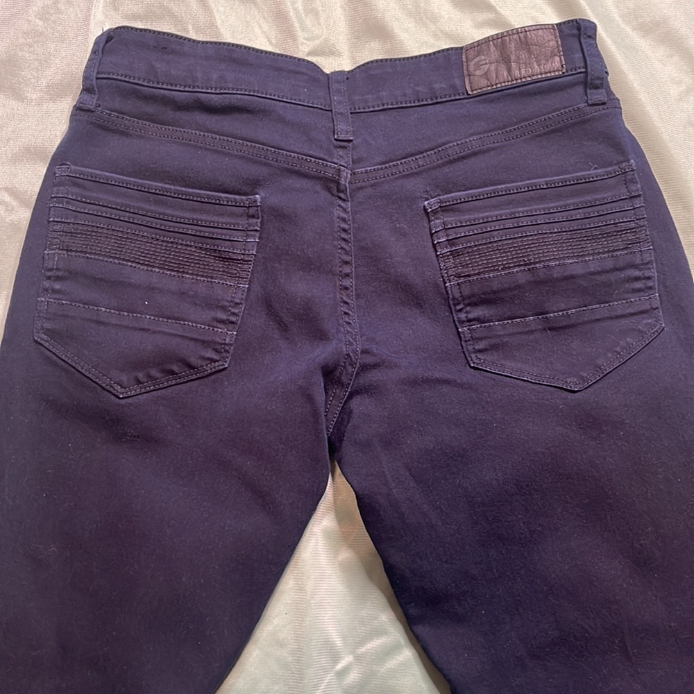 Fried Denim Blue Slim Fit Jeans